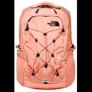 North face backpack pink